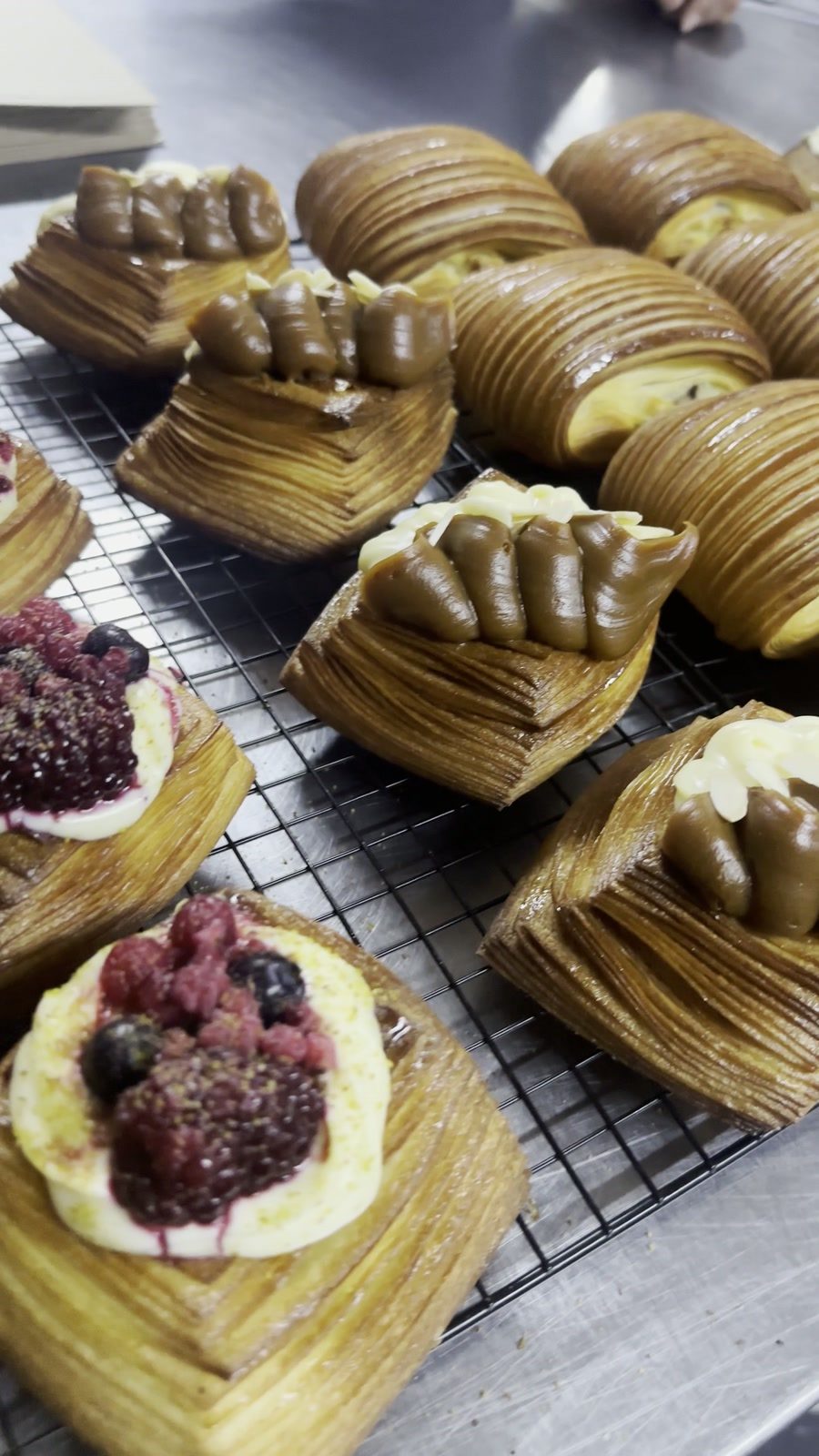 Danesas con dulce de leche
